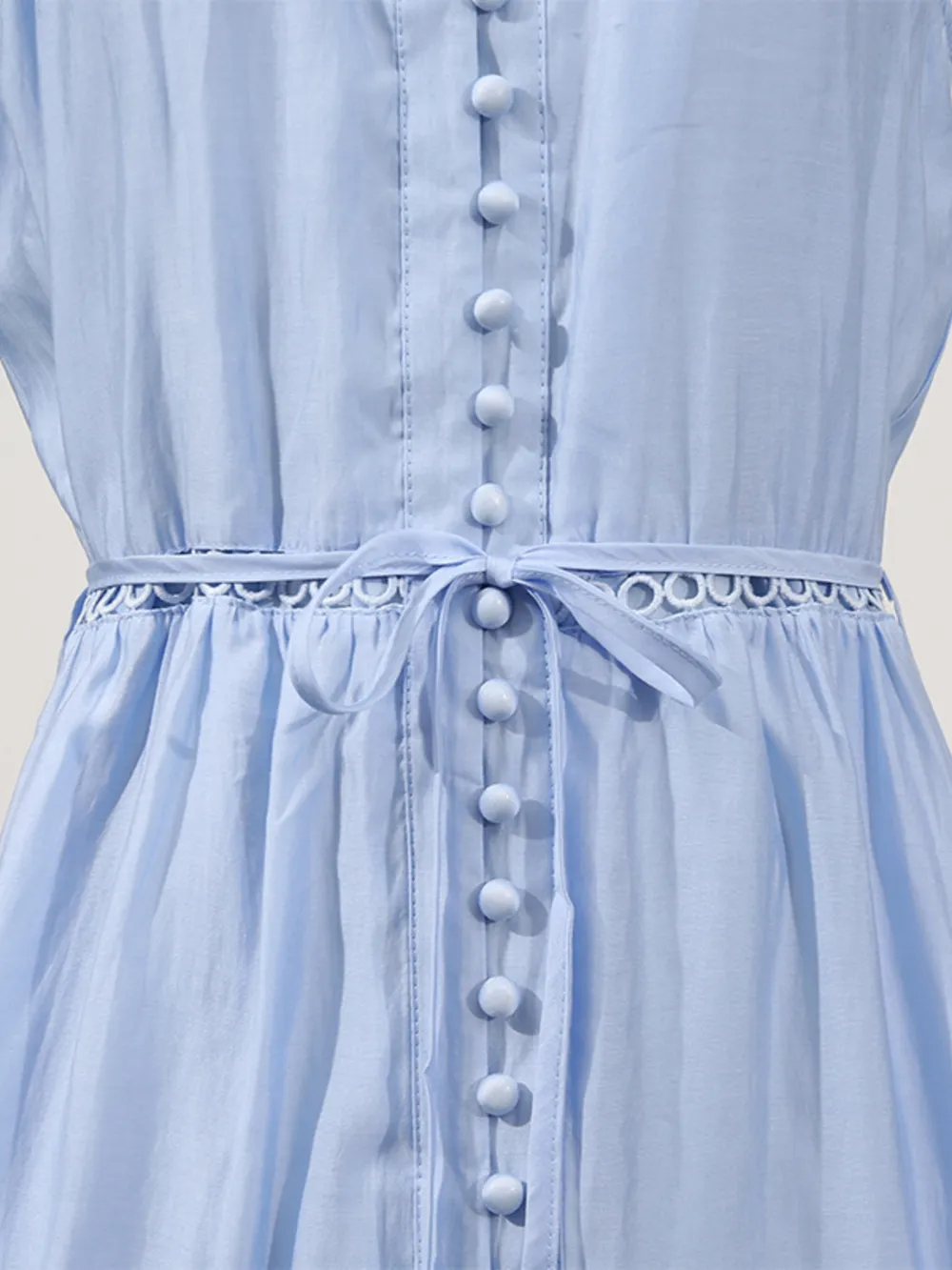 Hollow Out Sleeveless Midi Dress, image 12