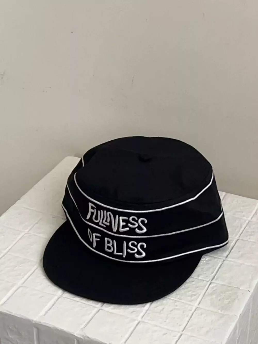 Embroidered Slogan Baseball Cap
