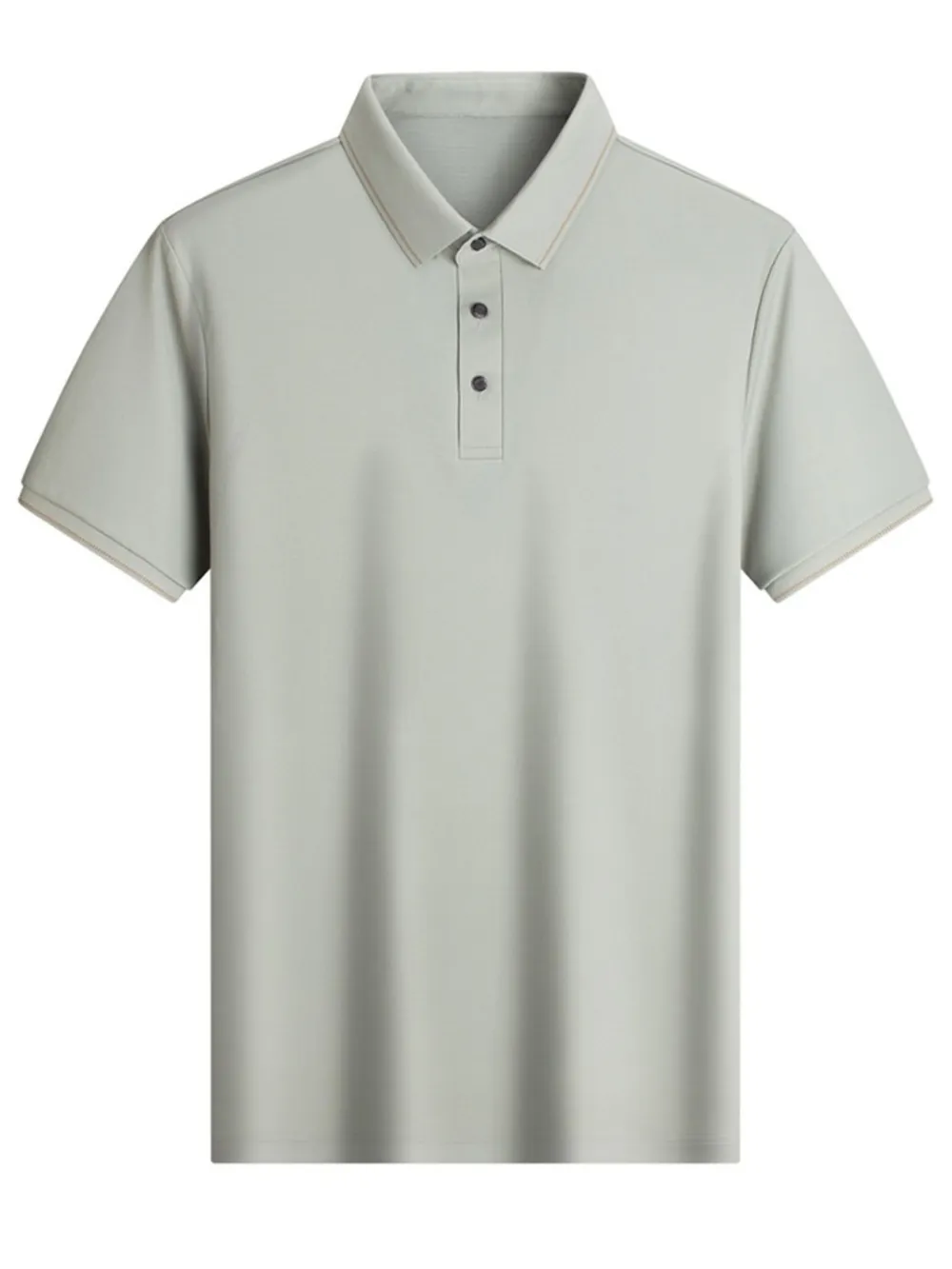 Men's Button Detail Short Sleeve Polo, image 7