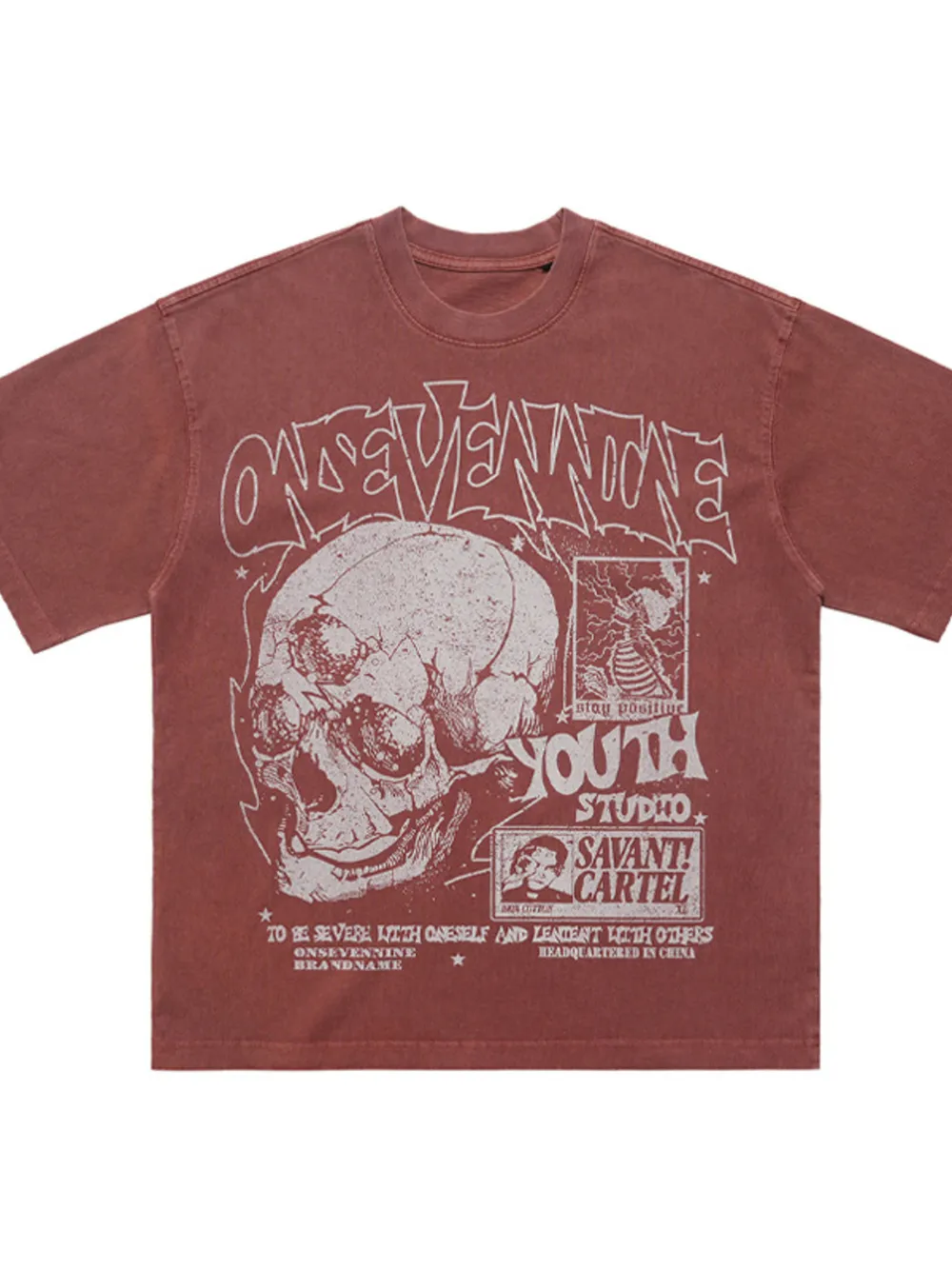 Men's Graphic Round Neck Short Sleeve T-Shirt, image 4