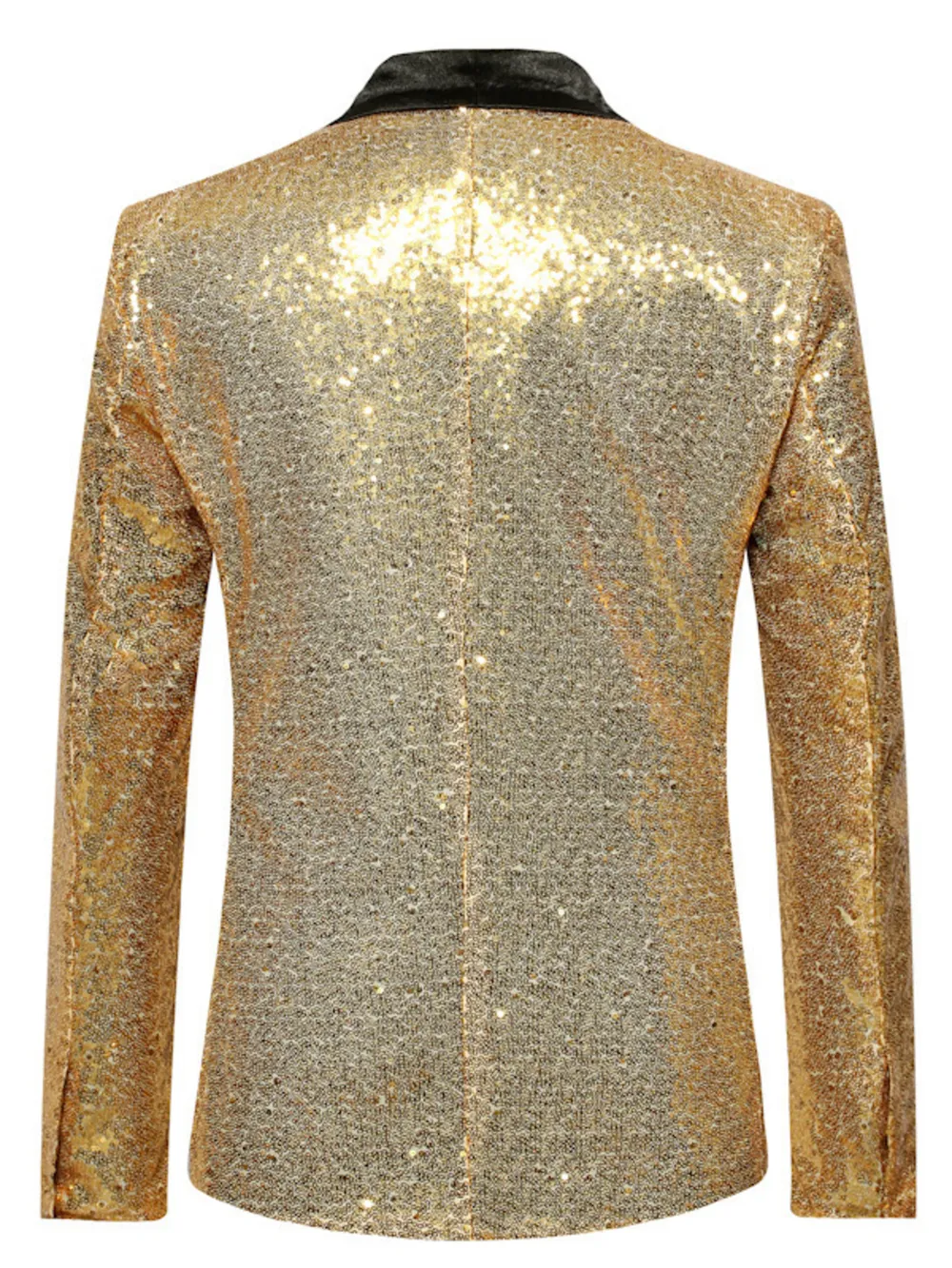 Men's Sequin Long Sleeve Blazer, image 8