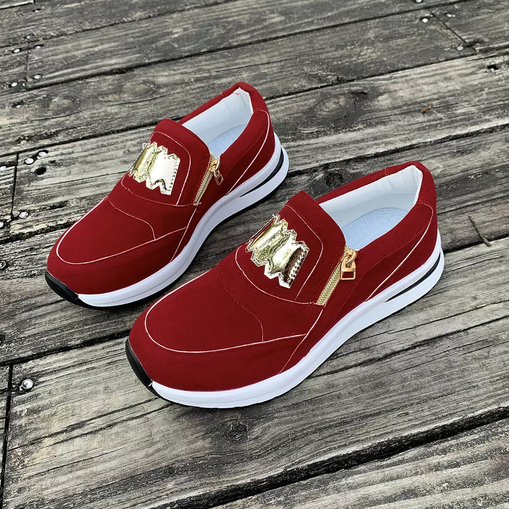 Round Toe Platform Slip-Ons, image 10