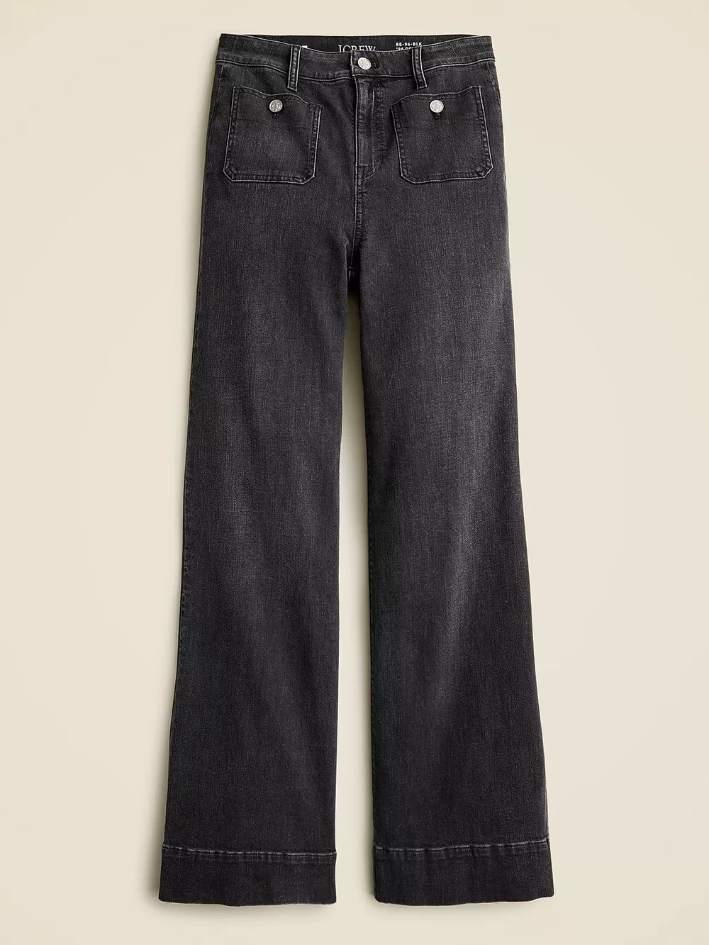 High-Waisted Jeans with Pockets, image 10