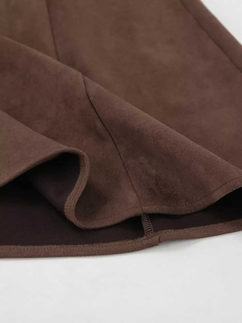 Suede Midi Skirt, image 13