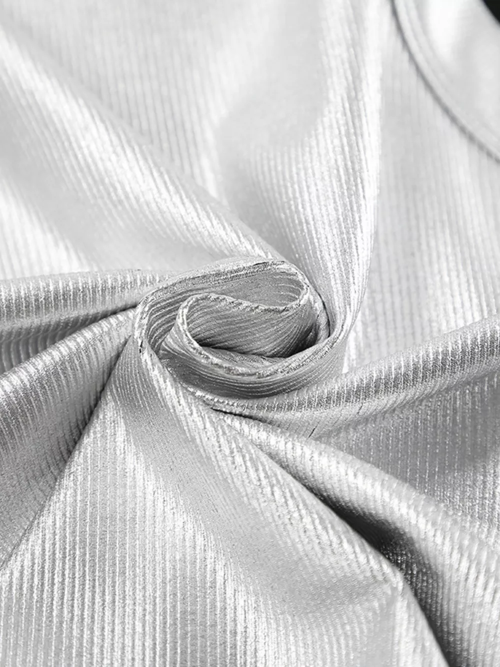 Ribbed Racerback Tank Top, image 12