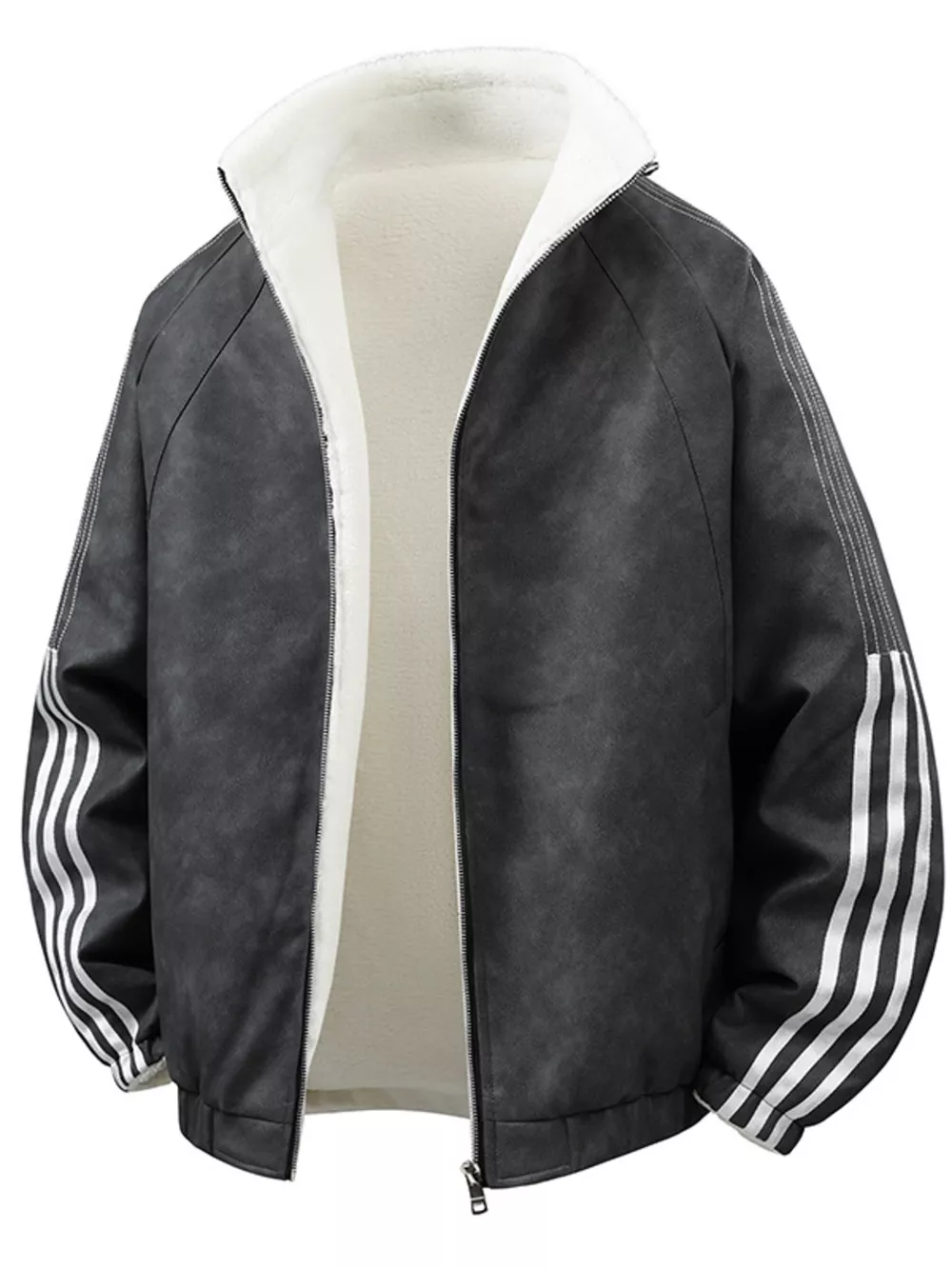 Men's Fleece Lined Zip Up Jacket