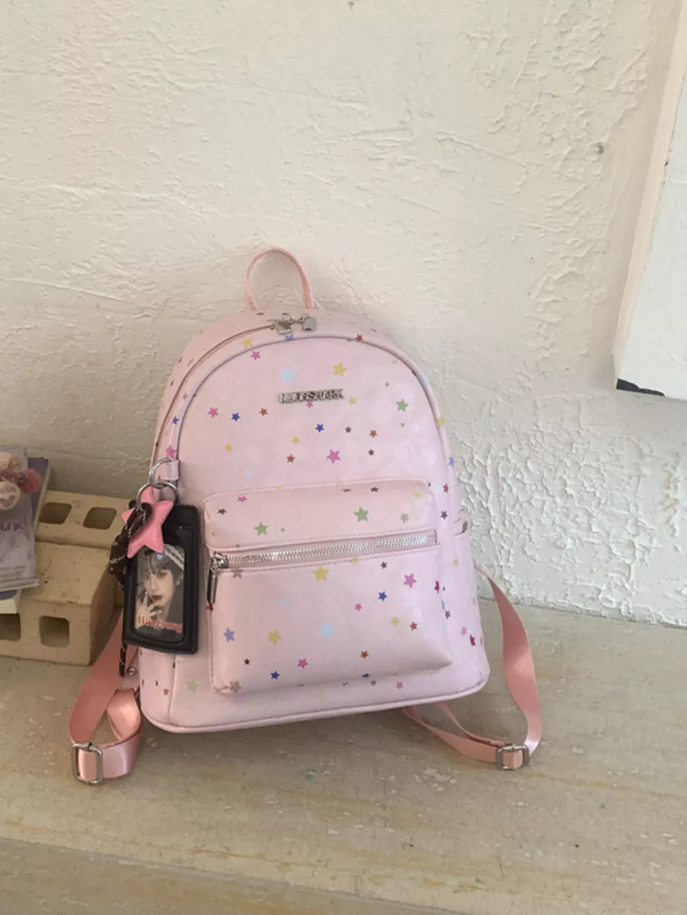Star Pattern Backpack Bag, image 5