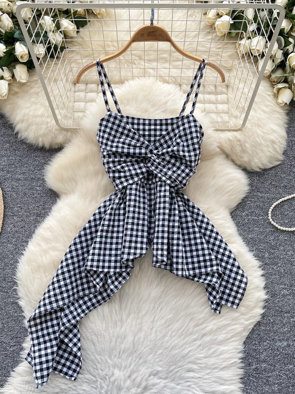 Twisted Font Asymmetrical Cami, image 8