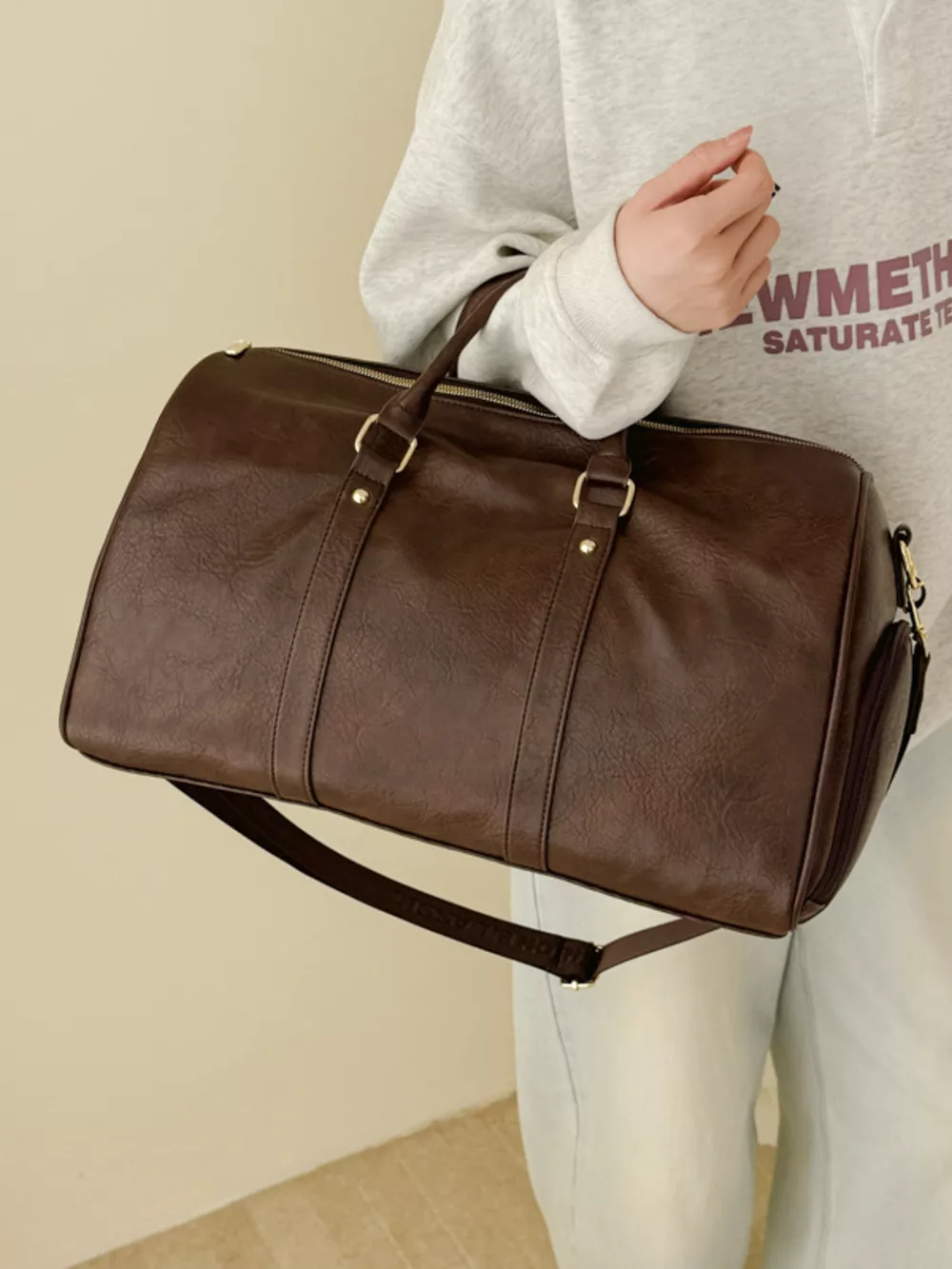 PU Leather Travel Bag, image 4