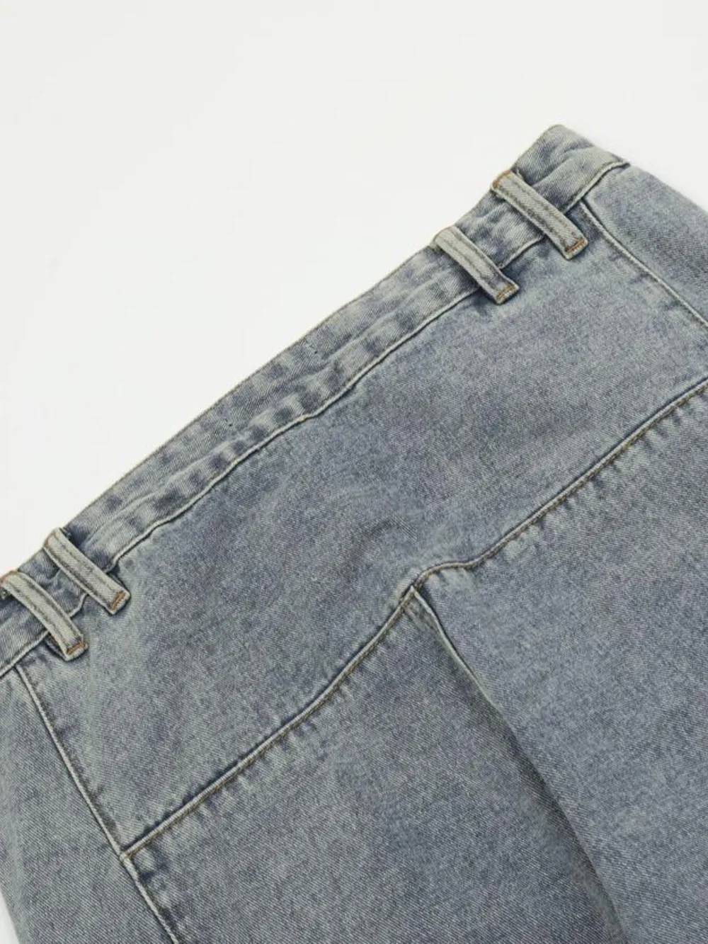 Men's Multi-Pocket Cargo Wide Leg Jeans, image 10