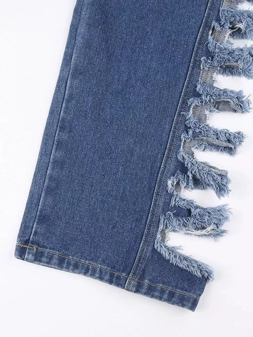 Side Distressed Jeans, image 3