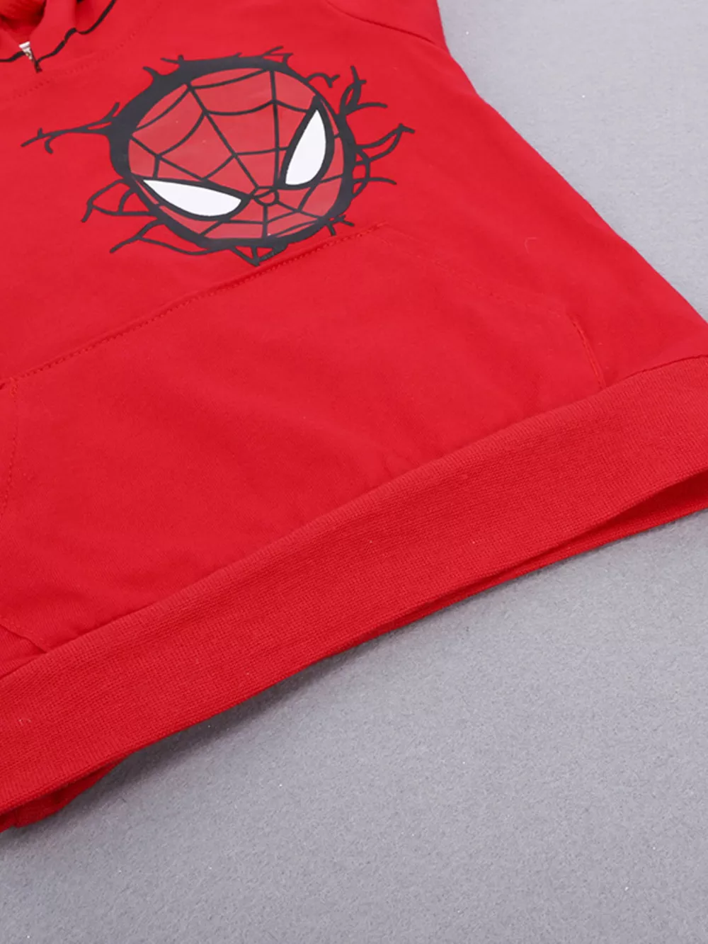 Children's Spiderman Graphic Hoodie and Pants Set, image 3