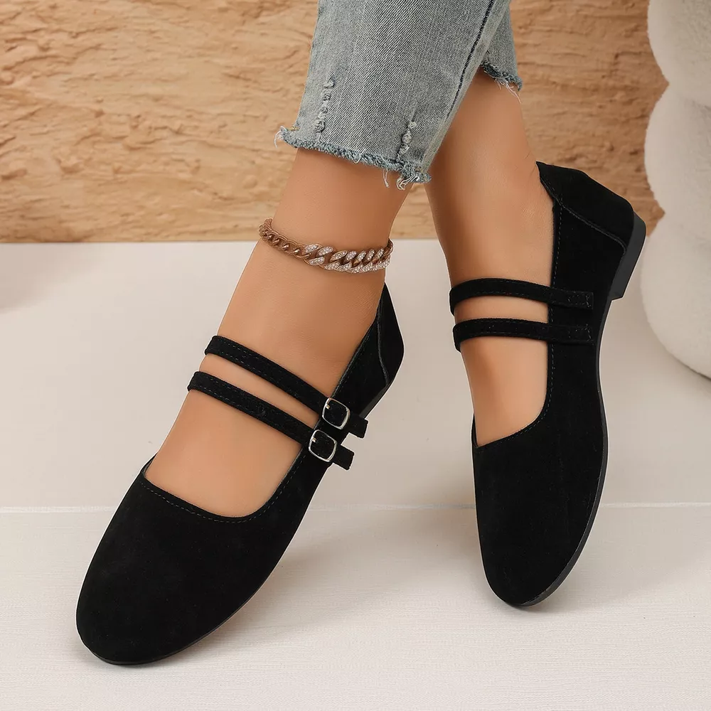 Round Toe Slip-Ons