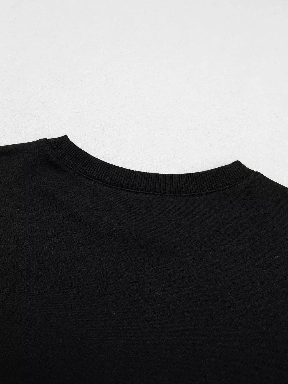 Embroidered Spooky Season Long Sleeve Round Neck Sweatshirt, image 9