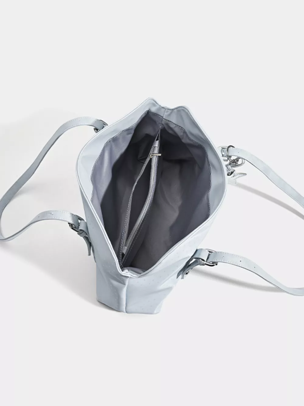 Leather Shoulder Bag with Star Charm, image 6