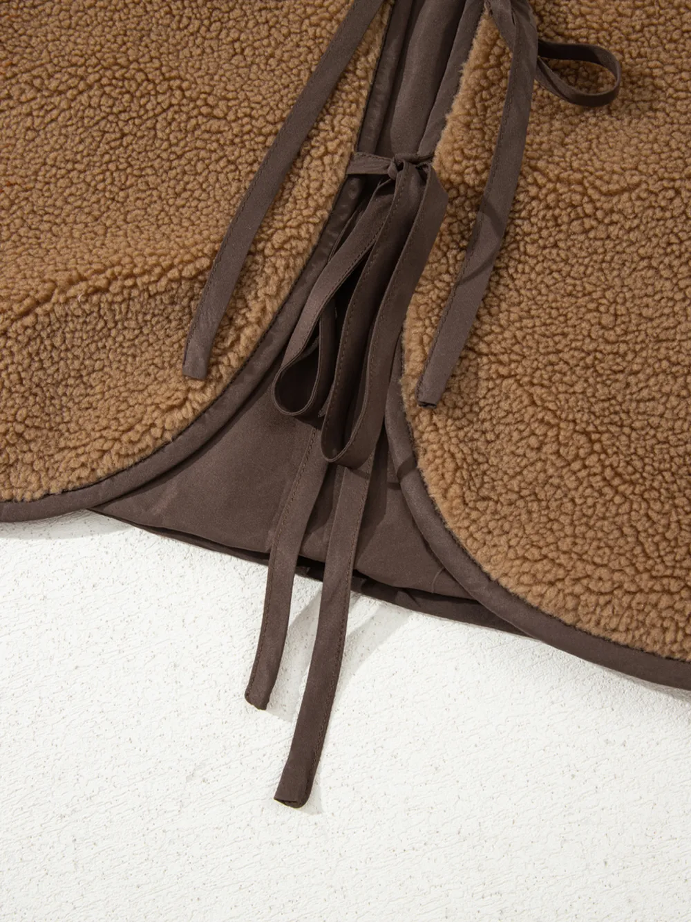 Double Tied Front Vest Coat, image 10