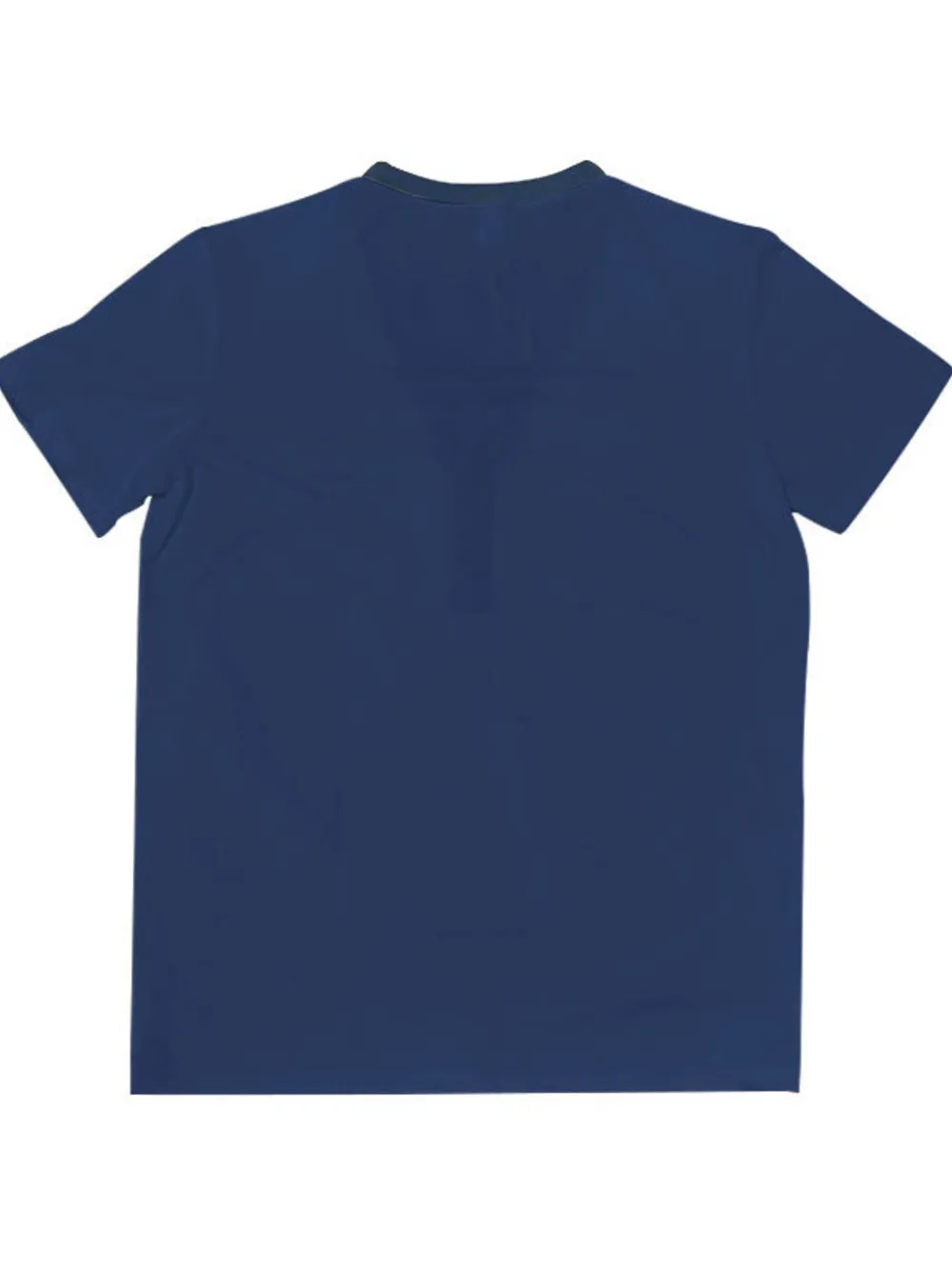 Men's Full Size V-Neck Short Sleeve T-Shirt with Contrast Trim Plus Size, image 7