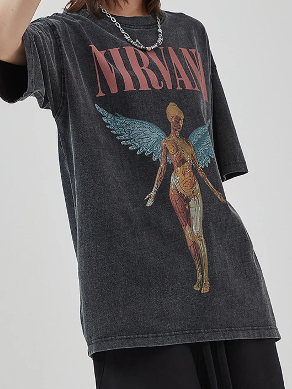 Men's Graphic Round Neck Short Sleeve T-Shirt, image 6