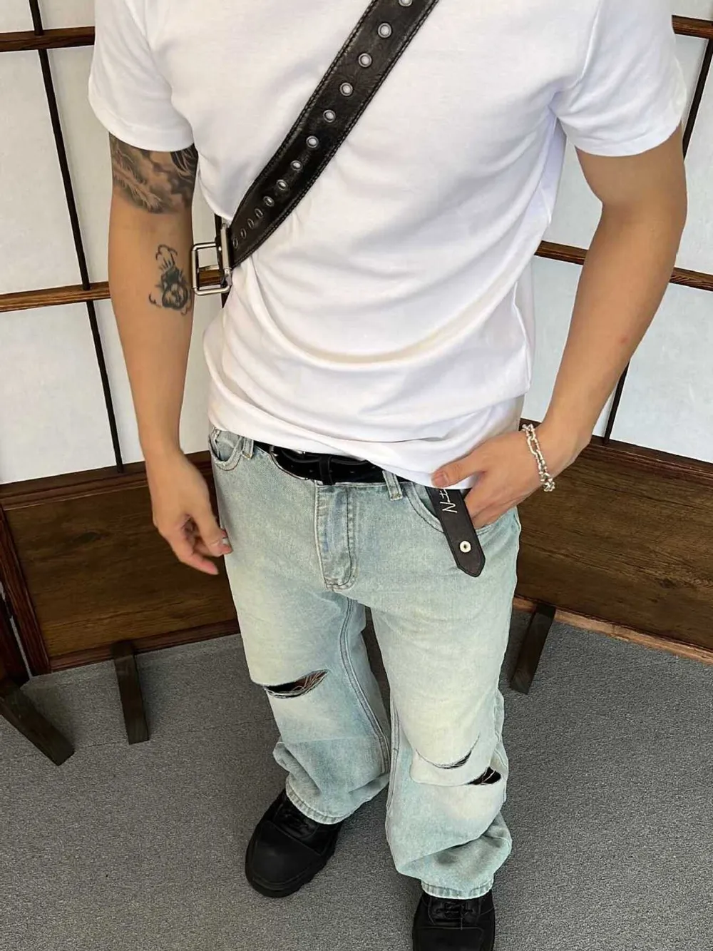 Men's Classic Crew Neck Short Sleeve T-Shirt, image 6