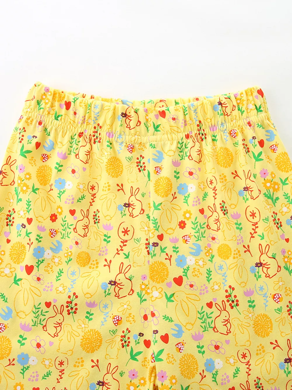Children's Floral Embroidered Top and Printed Shorts Set, image 6