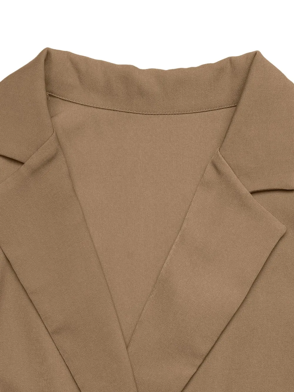 Lapel Collar Leopard Cuff Long Sleeve Blazer, image 8