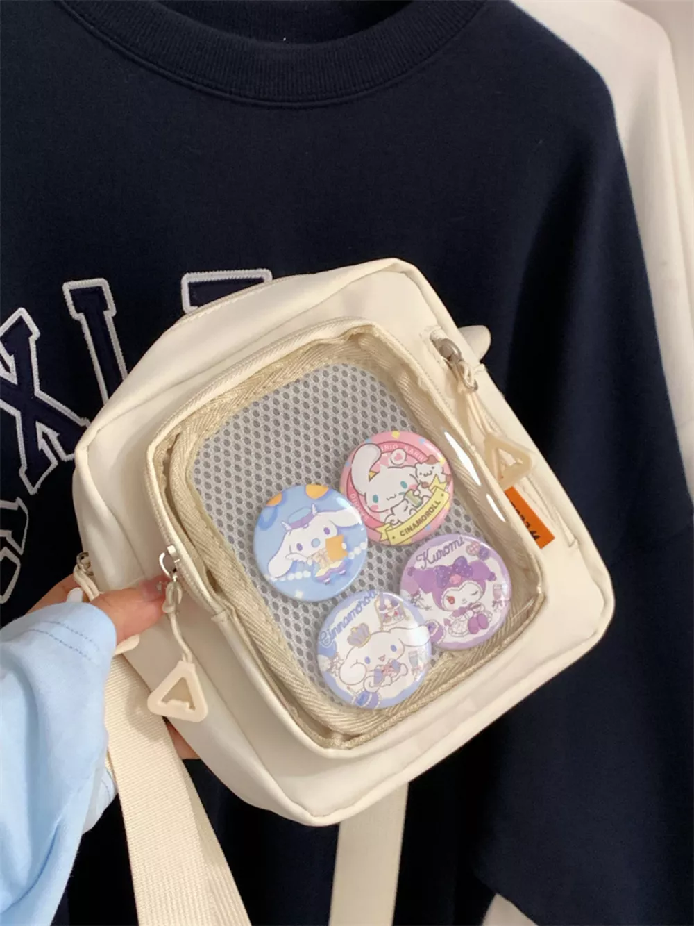 Badge Display Crossbody Bag, image 12