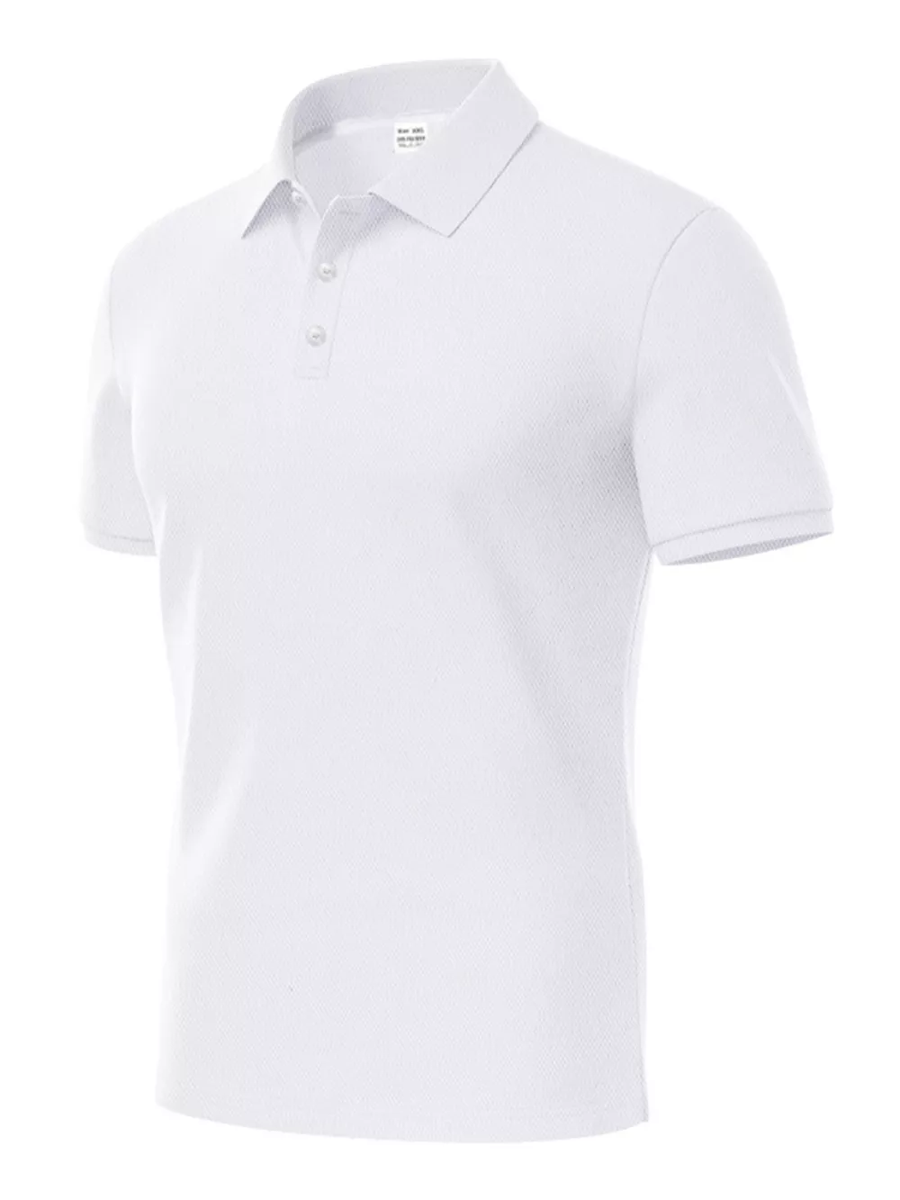 Men's Full Size Button Detail Short Sleeve Polo Plus Size, image 19