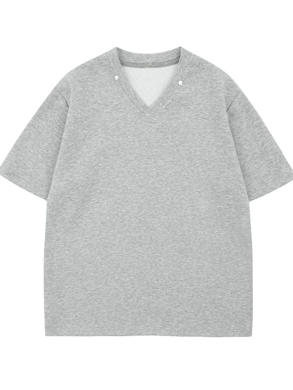 Men's Detachable Collar Short Sleeve Top, image 4