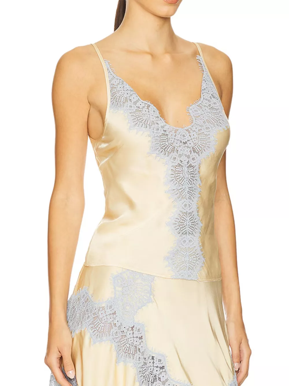 Lace Detail Cami and Skirt Set, image 3