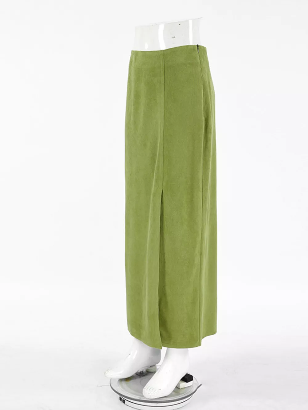 Solid Color Midi Skirt, image 6