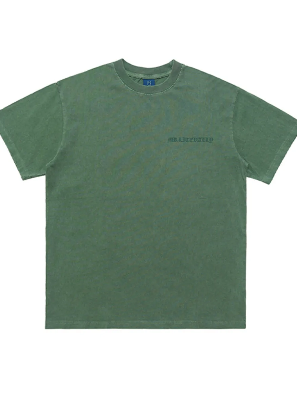 Men's Letter Round Neck Short Sleeve T-Shirt, image 5