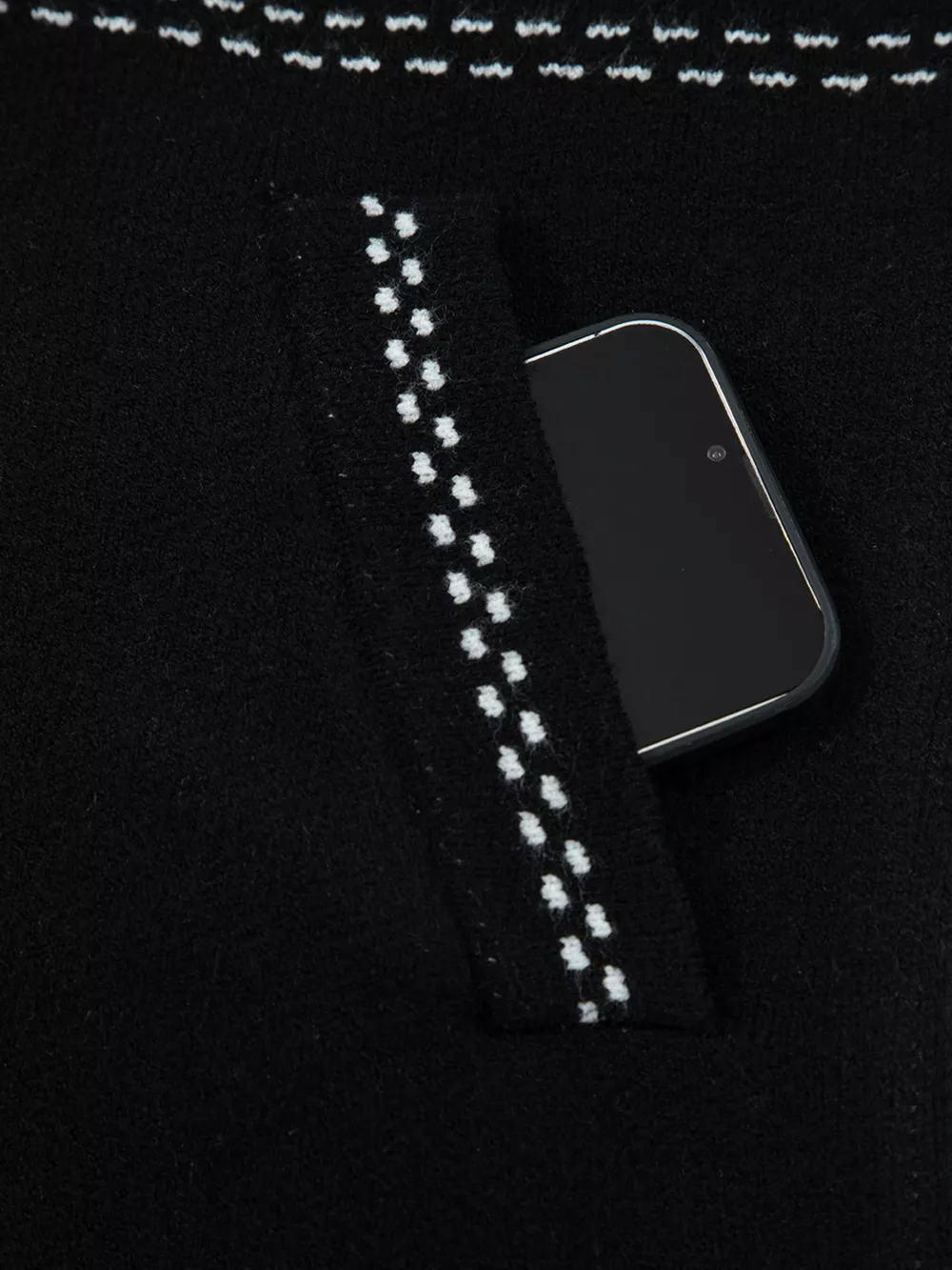 Contrast Trim Button up Sweater Cardigan, image 8