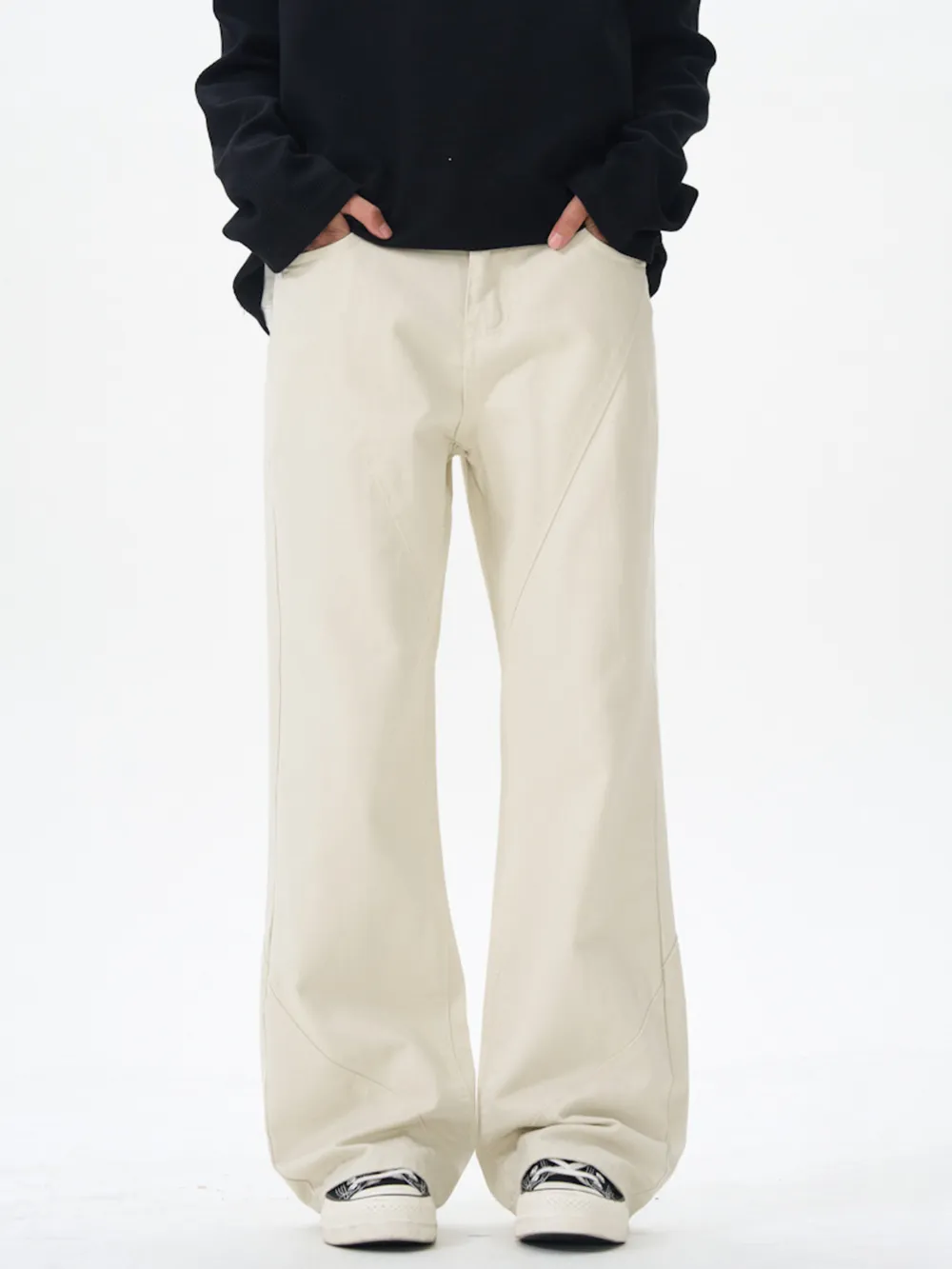 Men's Wide Leg Casual Pants, image 4
