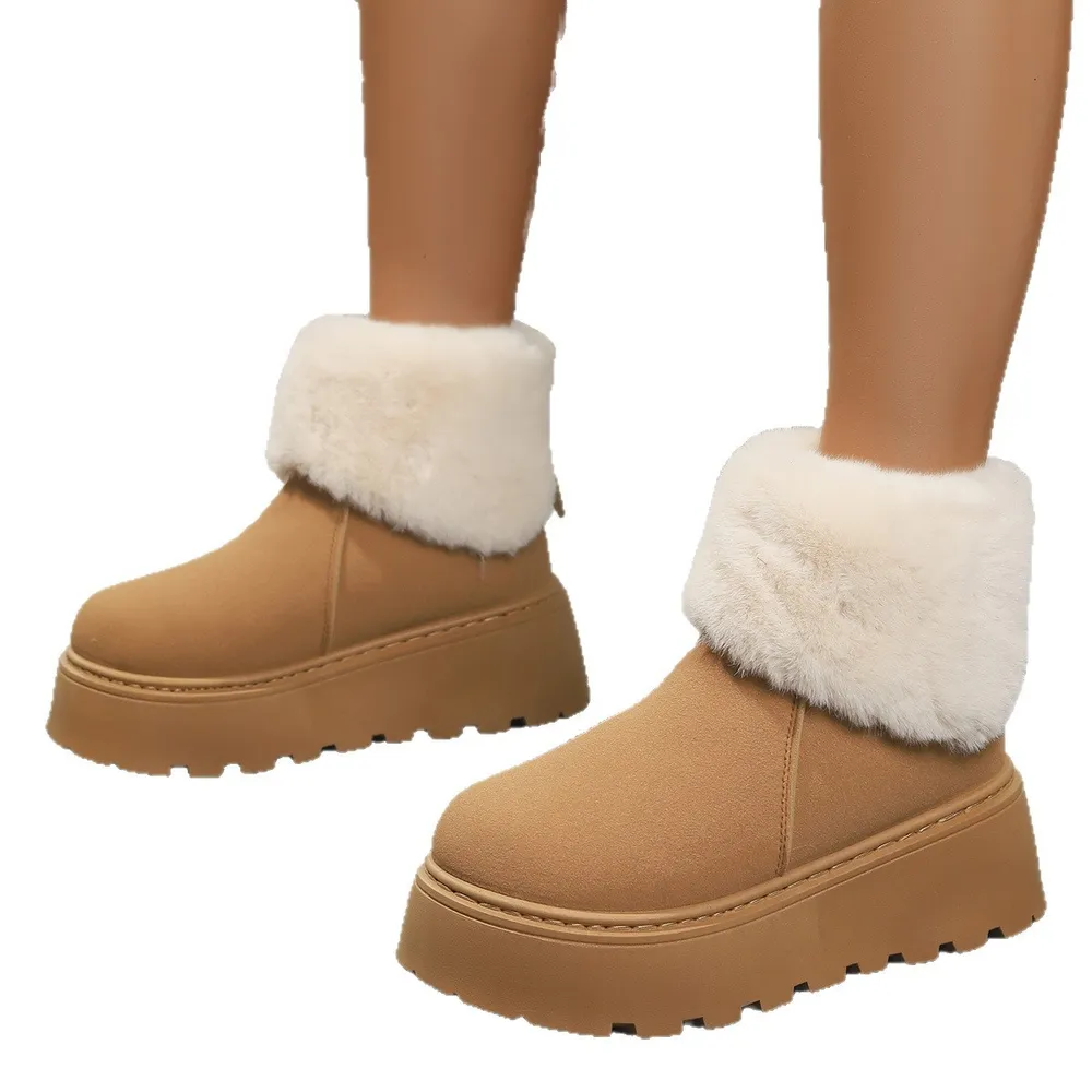 Round Toe Platform Boots, image 3