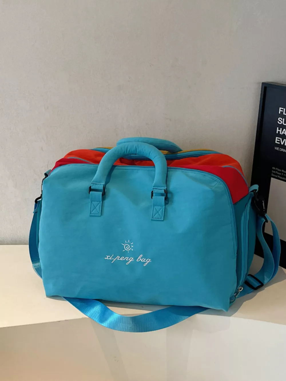 Colorful Lightweight Travel Duffel Bag, image 6