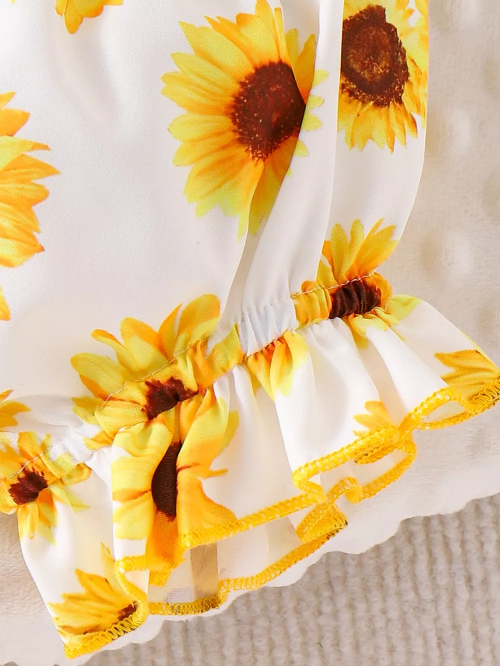 Children's Ruffled Printed Tank and Shorts Set, image 9