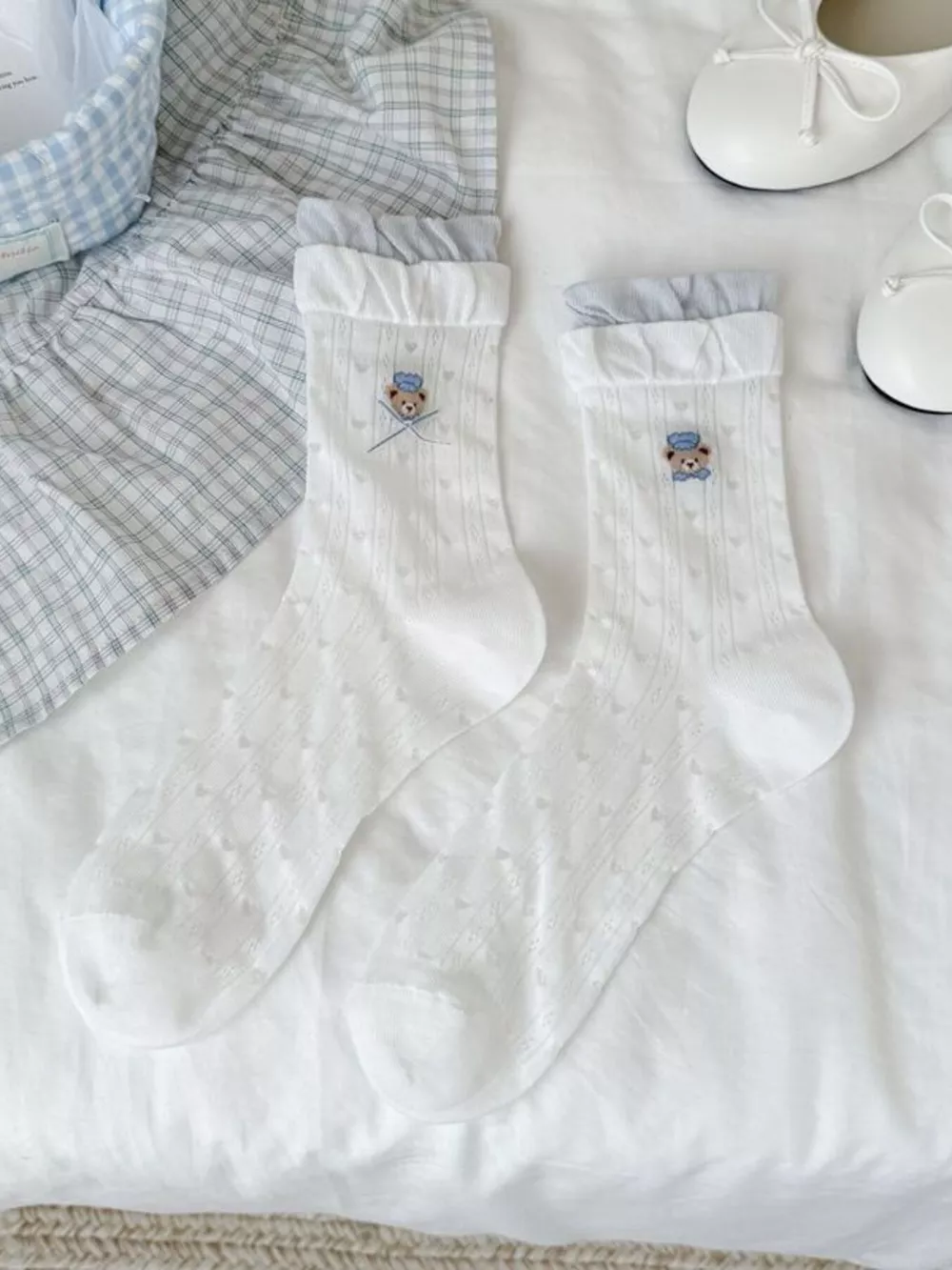 Bear Breathable Crew Socks, image 2