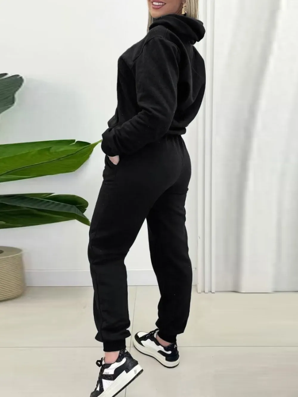 Long Sleeve Hoodie and Joggers Set, image 8