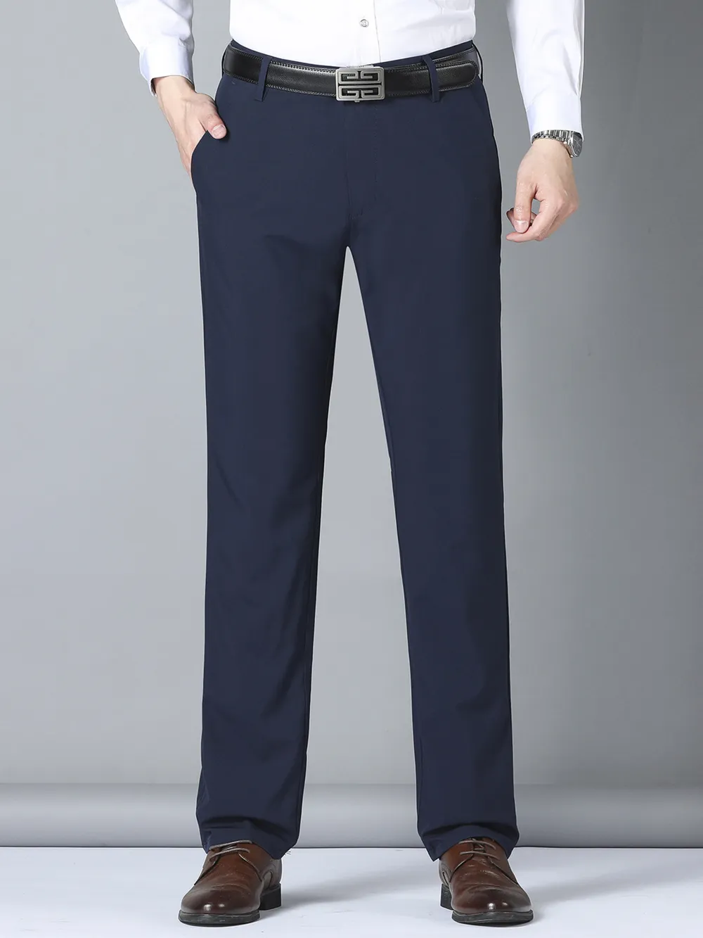 Men's Slim Fit Casual Pants, image 3