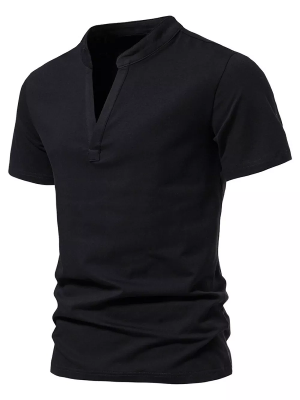 Men's Plus Size Casual Short Sleeve Slim Fit T-Shirt, image 8