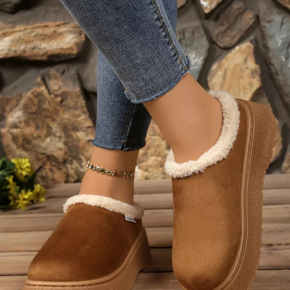 Plush Lined Platform Boots, image 7