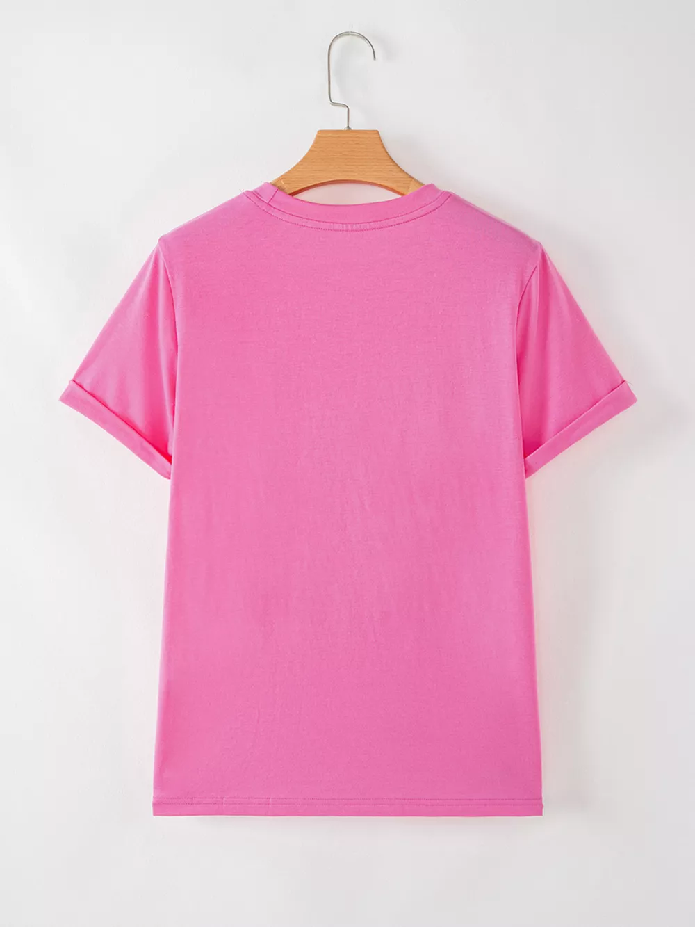 Sequined Candy Swirl Christmas Short Sleeve T Shirt, image 4