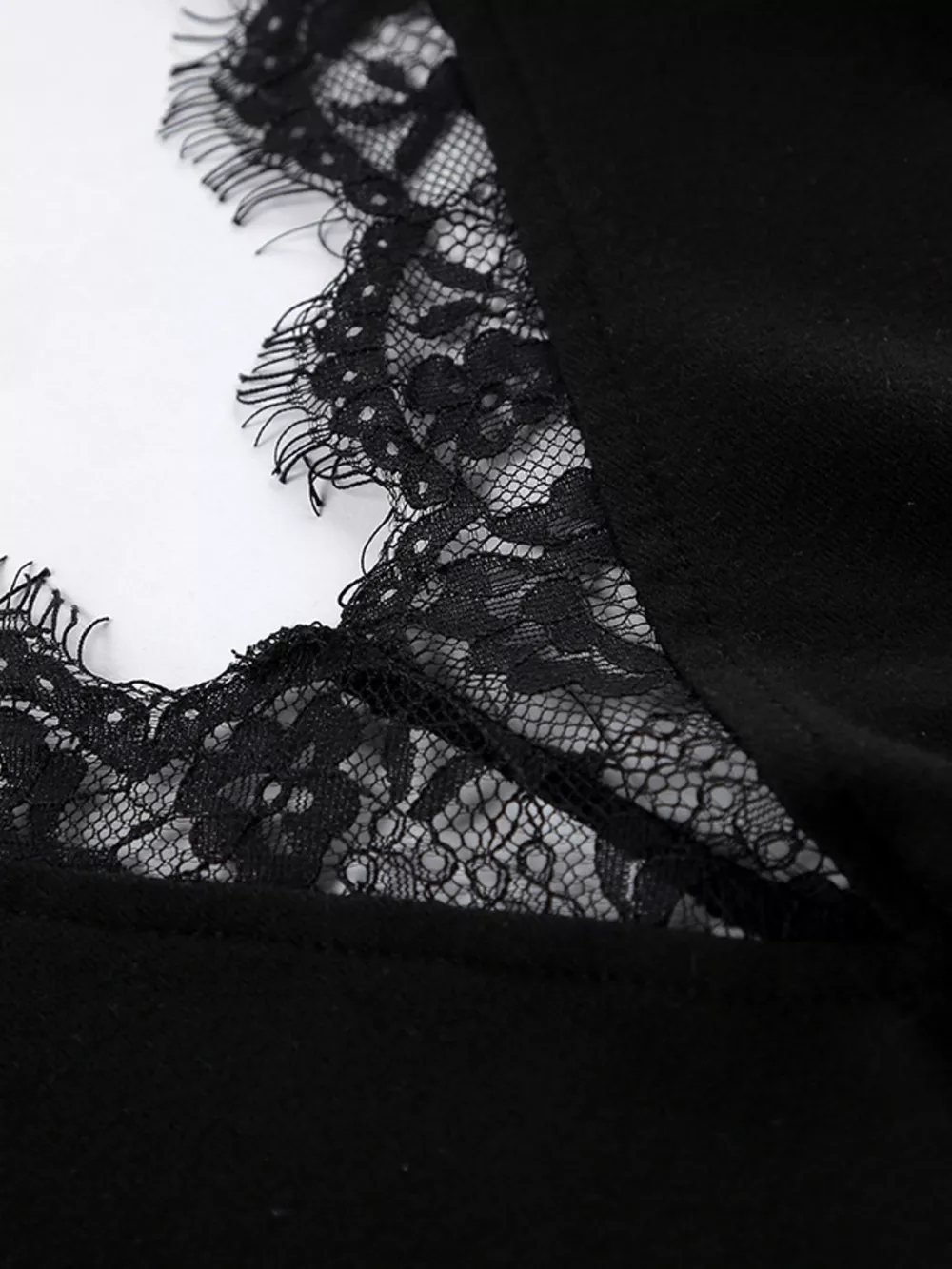 Lace Trim Bodycon Mini Dress, image 10