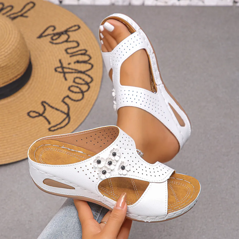 Open Toe Wedge Sandals, image 15