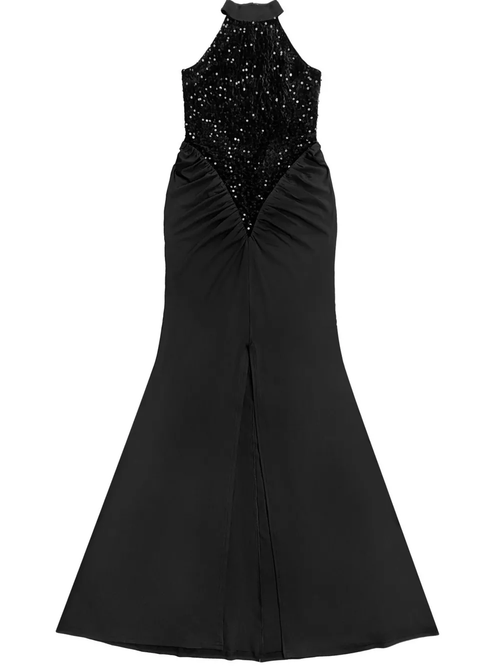 Sequin High Slit Sleeveless Maxi Dress, image 8