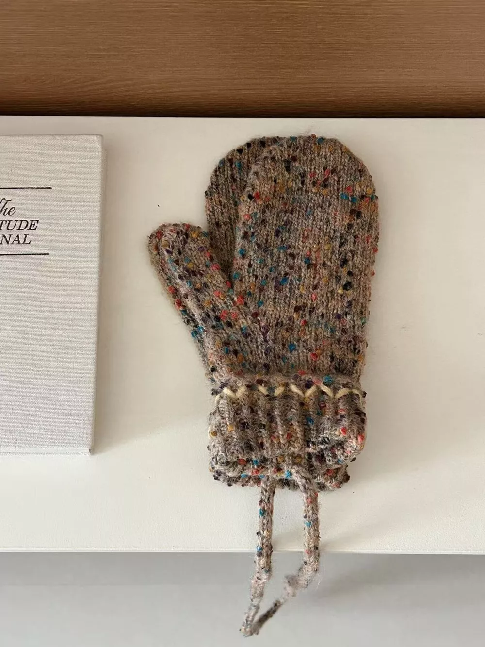 Textured Warm Mittens, image 7