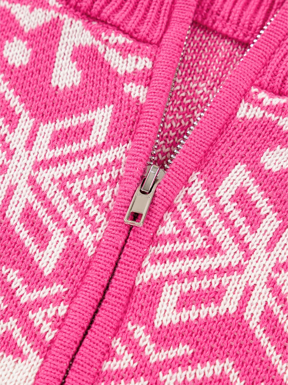 Christmas Snowflake Quarter Zip Collard Sweater, image 9