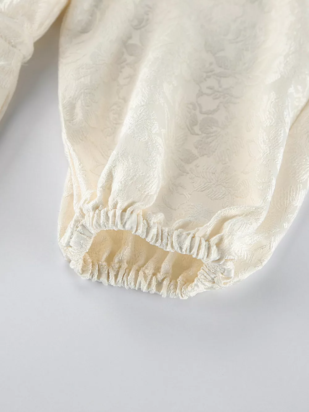 Jacquard Bomber Jacket with Drawstring Waist, image 8