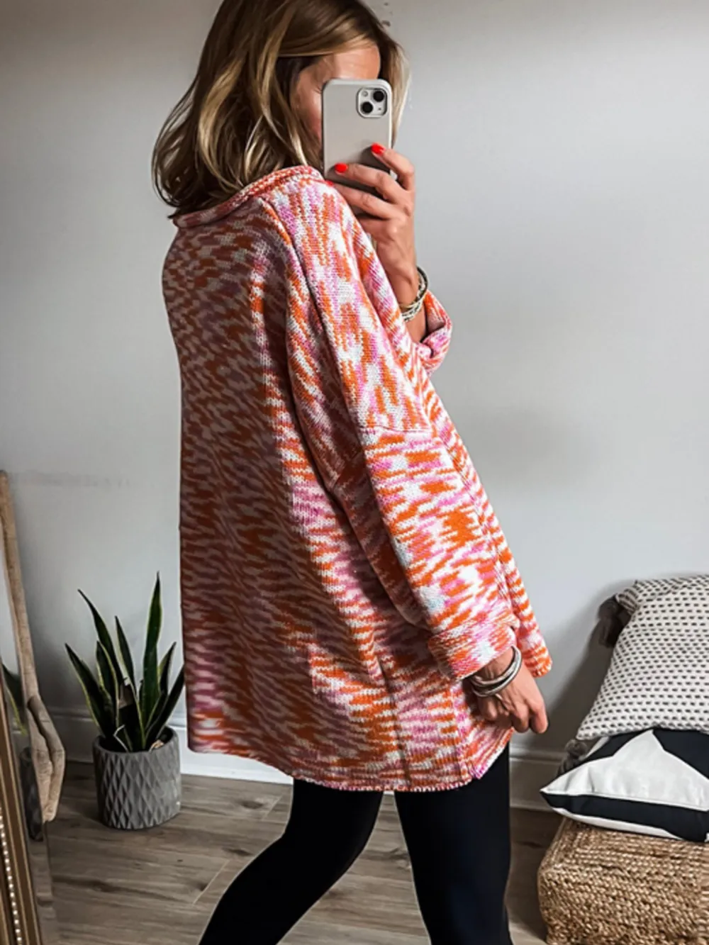 Multi-Color V-Neck Sweater, image 5