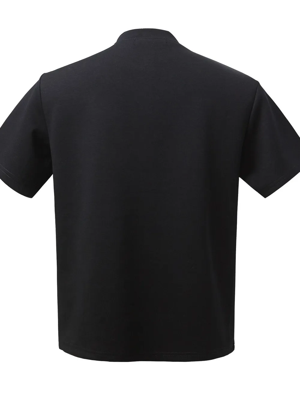 Men's Half Button Short Sleeve Henley T-Shirt, image 2